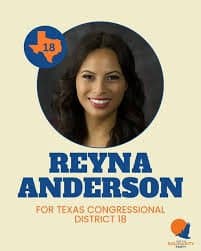Will Reyna Anderson win TX-18 Special Election?
