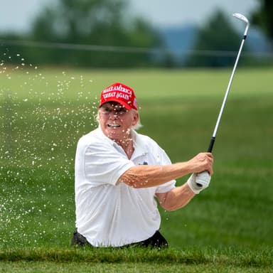 Will Trump spend >25% of 2025 presidency golfing?
